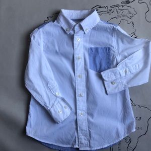 Crewcuts button down shirt size 3